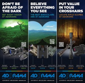 Magazine ads for Scopes & Optics at Adorama